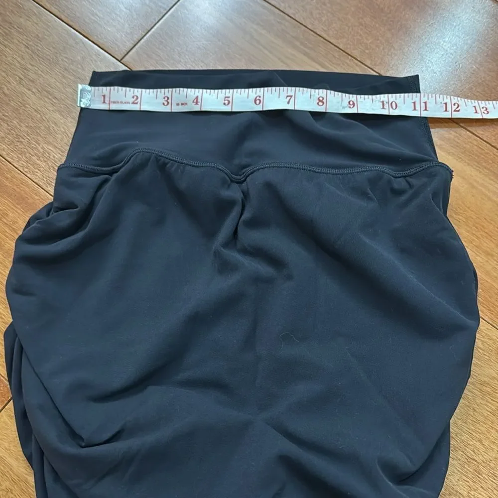 Athleta Black Transcend Skort Pencil Skirt Size SP‎